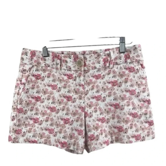 LOFT Pants - LOFT Poppy Print Riviera Shorts Size 2